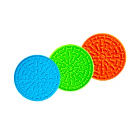 宠物慢食器厂家-可定制新迷宫设计硅胶便携户外趣味