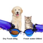 Collapsible Dog Bowl Factory - 2-in-1 Eco-Friendly Outdoor Walking Travel Water Bottle