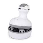 宠物按摩器厂家-升级版手持4旋转硅胶刷电动