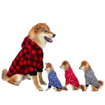 宠物手术服厂家-批发聚酯防舔薄透气术后