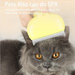 宠物美容刷厂家-2025热销硅胶浮毛针梳按摩