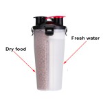 Collapsible Dog Bowl Factory - 2-in-1 Eco-Friendly Outdoor Walking Travel Water Bottle