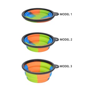 Collapsible Pet Bowls Factory - Portable Outdoor Silicone Camping Walking Dish PP