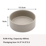 Travel Dog Bowl Supplier - Eco-Friendly Custom Logo Simple Design Colorful Ceramic