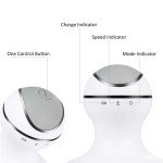 宠物按摩器厂家-升级版手持4旋转硅胶刷电动