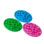 慢食垫厂家-可定制纯色硅胶舔食垫缓解焦虑