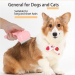 宠物美容刷厂家-2025热销硅胶浮毛针梳按摩