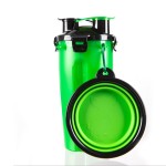 Collapsible Dog Bowl Factory - 2-in-1 Eco-Friendly Outdoor Walking Travel Water Bottle