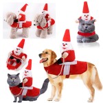Pet Clothes Manufacturer - Christmas Gift Cute Medium Dog Animal Striped Warm Knit