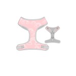 宠物背带套装厂家-7合1狗背带牵引绳印花猫项圈四季通用