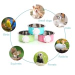 Hanging Pet Bowl Manufacturer - Eco-Friendly Stainless Steel Portable Separate Design