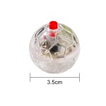 Cat Ball Toy Manufacturer - Direct Factory LED Motion Activated 5cm Rubber Interactive