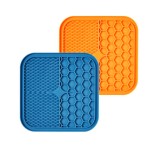 防窒息舔食垫厂家-硅胶环保慢食咀嚼吞咽