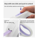 伸缩狗绳厂家-热销LED照明360度