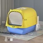 PP塑料猫砂盒厂家-批发可拆卸防臭