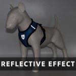 狗背带厂家-热销反光条纹柔软