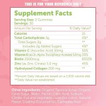 Organic Collagen Gummies Factory - Private Label Restore Skin Firmness Biotin Supplement