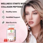 Organic Collagen Gummies Factory - Private Label Restore Skin Firmness Biotin Supplement