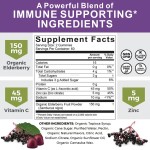 Organic Elderberry Gummies Factory - OEM/ODM Vitamin Candies Healthy Metabolism Support