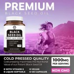 Black Seed Oil Softgels Factory - Best Selling 100% Cold Pressed Hair Skin Immune Support