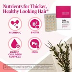 Adult Hair Growth Tablets Factory - OEM Best Selling Promotes Thicker Healthier Hair
