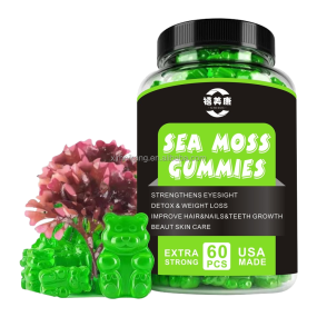 Organic Burdock Gummies Supplier - Wholesale 100% Natural Gut Health Sea Moss Complex