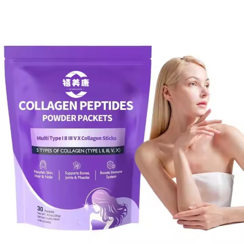 Collagen Peptide Powder Factory - Own Brand Oral Liquid Reduces Bone Loss Gut Health