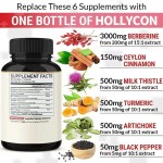 Berberine Capsules Factory - Own Brand Vegetarian Supplement Weight Management Digestion
