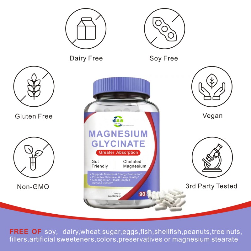 Magnesium Capsules Supplier - Wholesale High Quality Promotes Sleep Magnesium Oxide