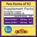 Zinc Magnesium Capsules Manufacturer - Private Label Heart Joint Health Vitamin K2