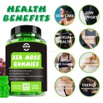 Organic Burdock Gummies Supplier - Wholesale 100% Natural Gut Health Sea Moss Complex
