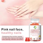 Organic Collagen Gummies Factory - Private Label Restore Skin Firmness Biotin Supplement