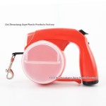 硅胶宠物牵引绳厂家-可充电3米柔软户外双拉伸缩