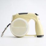 硅胶宠物牵引绳厂家-可充电3米柔软户外双拉伸缩