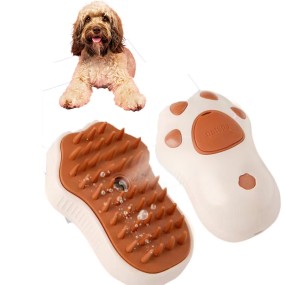 Pet Comb Manufacturer - One-Button Hair Remover Steam Brushes with Handle