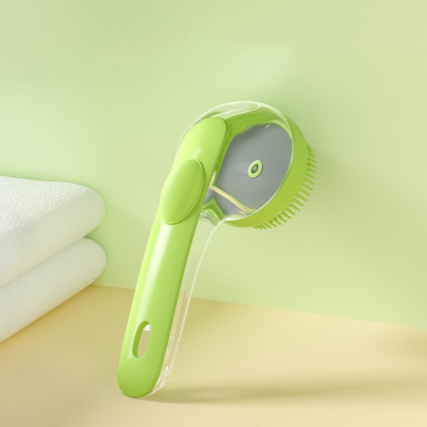 狗美容刷厂家-惊人双面自清洁硅胶塑料