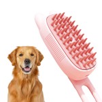 迷你宠物刷厂家-新款3合1硅胶蒸汽刷喷雾去毛