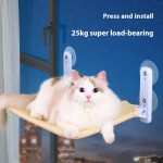 猫吊床厂家-可折叠框架吸盘悬挂窗户进入