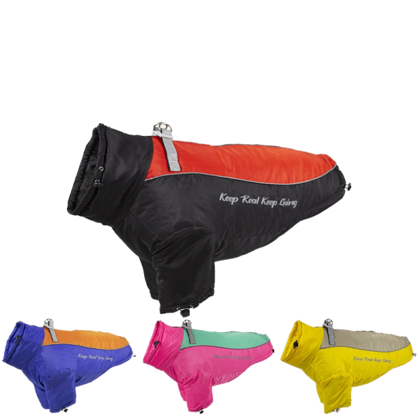 冬季狗衣服厂家-跨境新款纯色加厚温暖摇粒绒