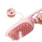 宠物美容刷厂家-2025豪华塑料硅胶梳带开结针