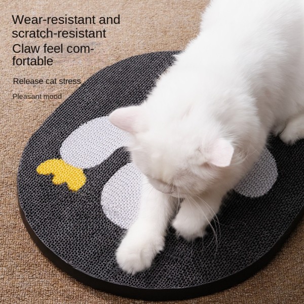 瓦楞纸猫窝厂家-耐磨不掉屑垂直贴墙