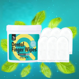 宠物眼部护理厂家-柔软指套湿巾眼耳护理除螨