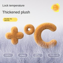 宠物床厂家-现代舒适冬季温暖纯色图案毛绒窝