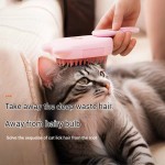 猫美容刷厂家-3合1蒸汽刷带清洁剂按摩功能