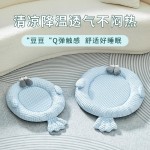 宠物凉垫厂家-纯色动物印花图案夏季降温窝垫