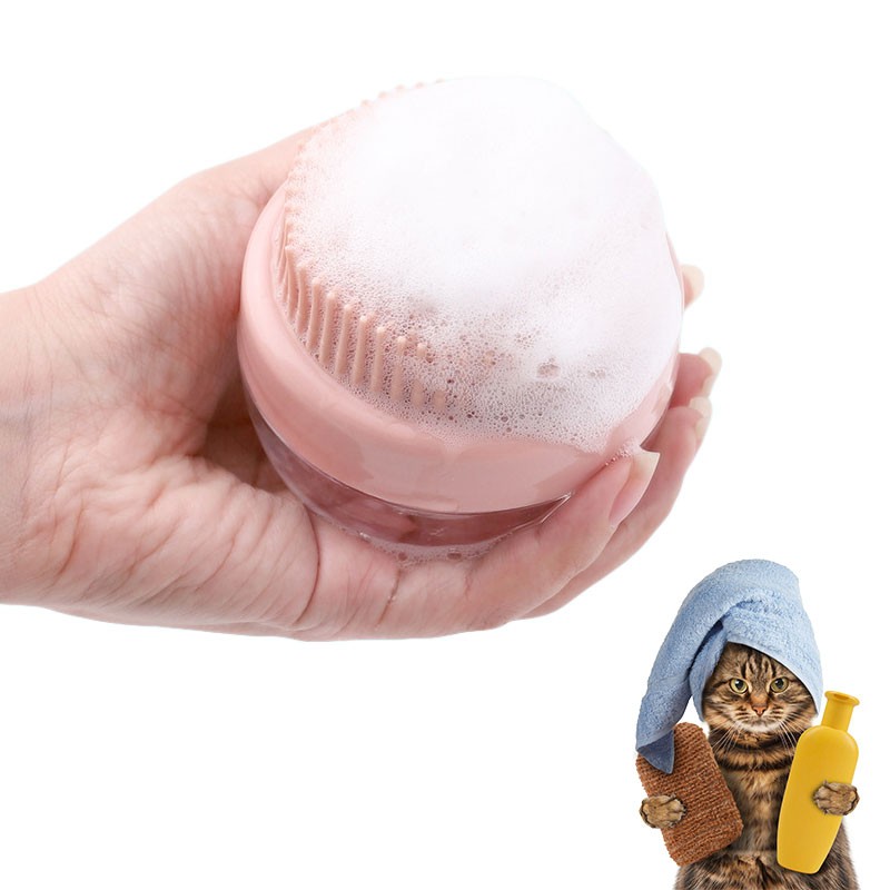 100%硅胶刷厂家-软狗沐浴刷易清洁美容