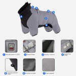 宠物牵引绳厂家-批发防断反光背心式加垫胸带