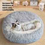 毛绒猫窝厂家-纯色图案冬季温暖配狗舍布