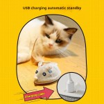 USB猫玩具厂家-智能充电老鼠玩具自动逗猫装置