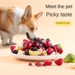 风干狗零食厂家-七哦牛皮卷三明治鸭肉鸡肉